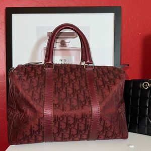 Authentic Christian Dior Boston bag